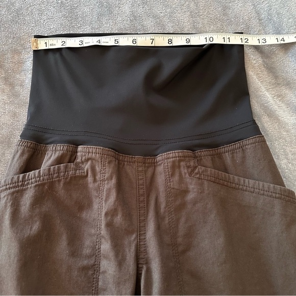 PrAna Bosun Dark Brown Women's Cotton Blend Straight Leg Pants Size XS - Picture 8 of 14